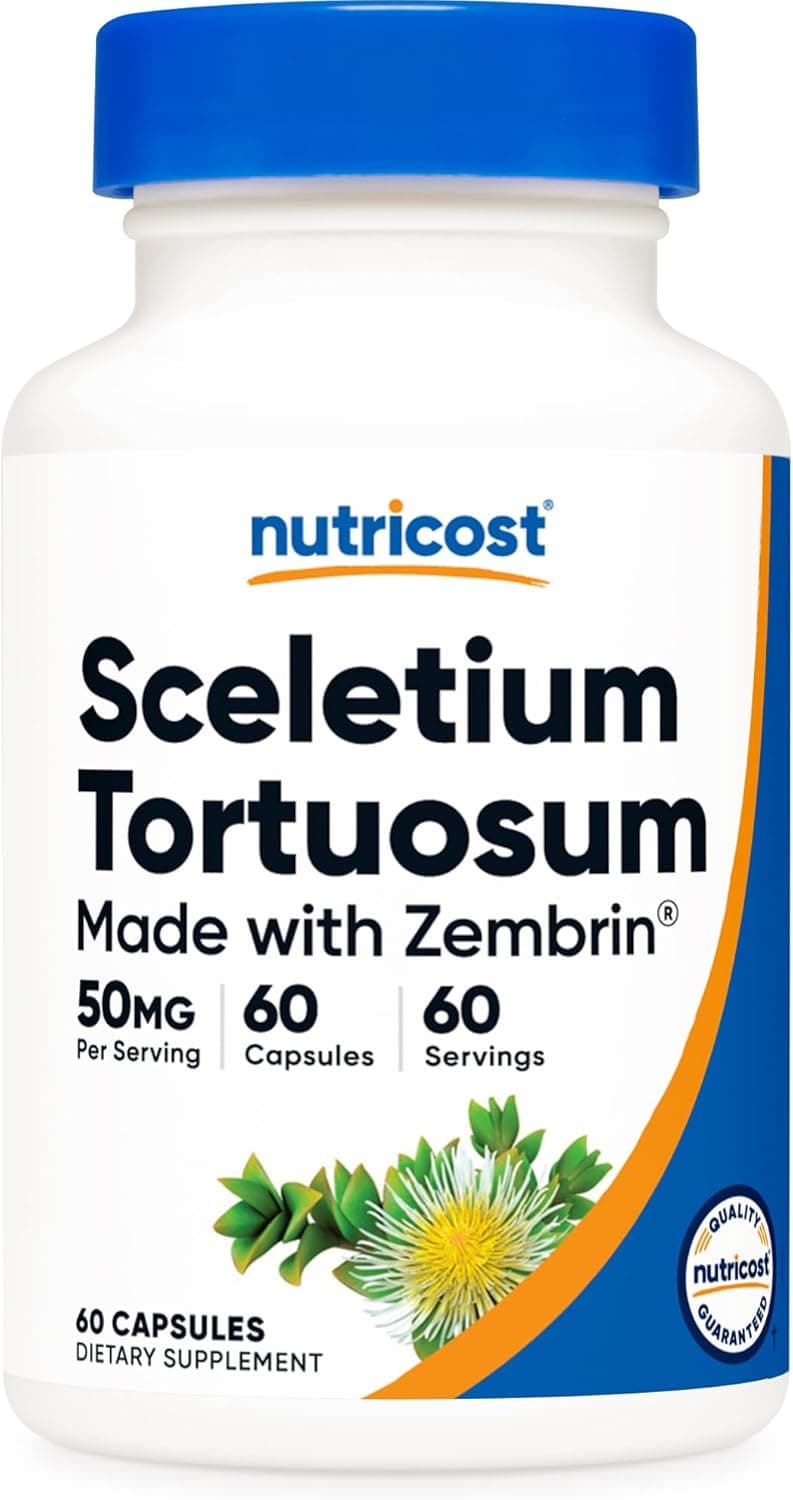 Nutricost Zembrin 25mg | Sceletium Tortuosum | 60 Capsules