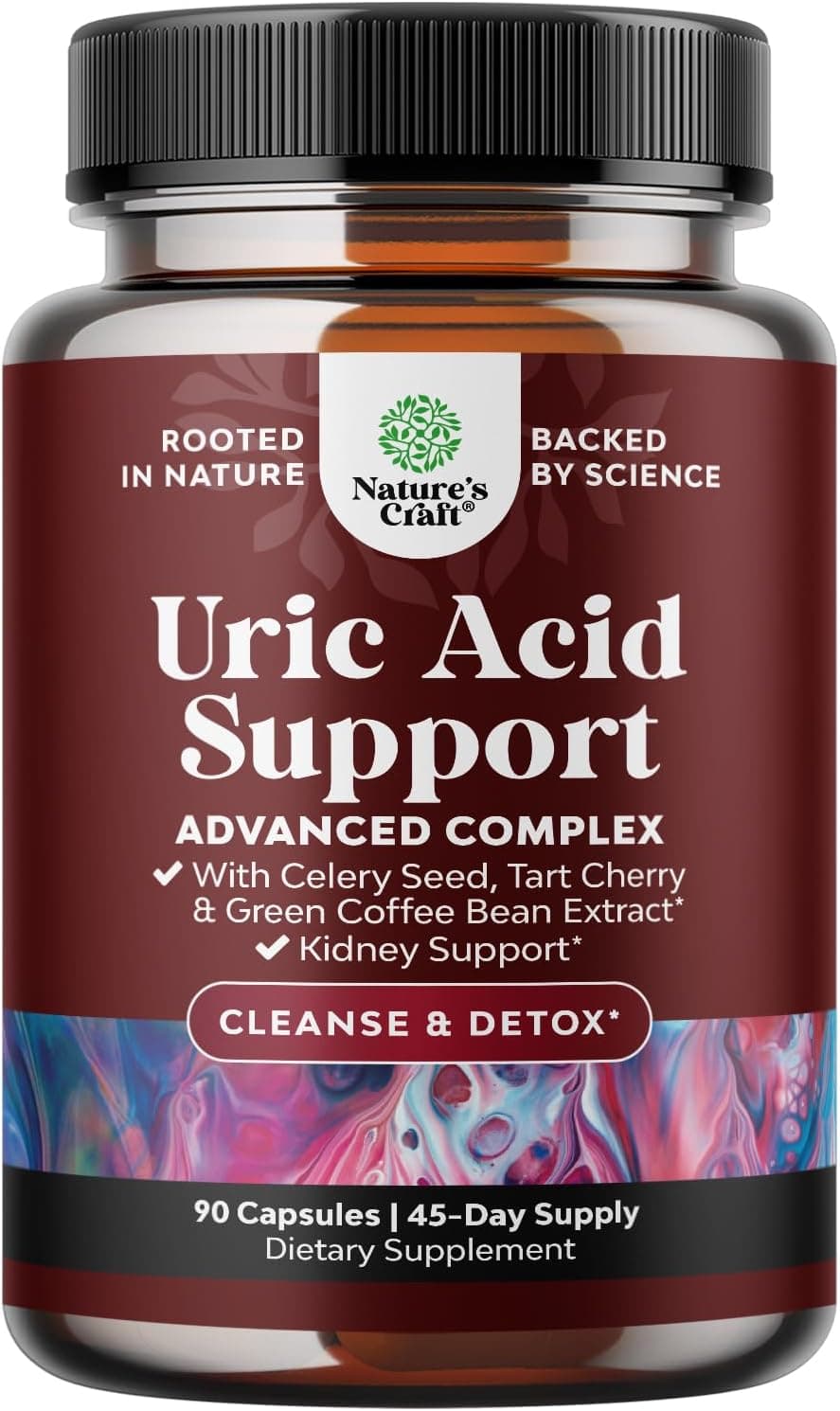 Uric Acid Cleanse Supplement for Joint & Kidney Support | 90 Caps