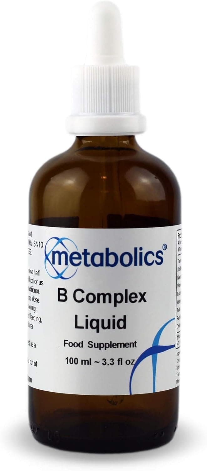 Metabolics B Complex Liquid | Methylcobalamin & Adenosylcobalamin | 100 ml