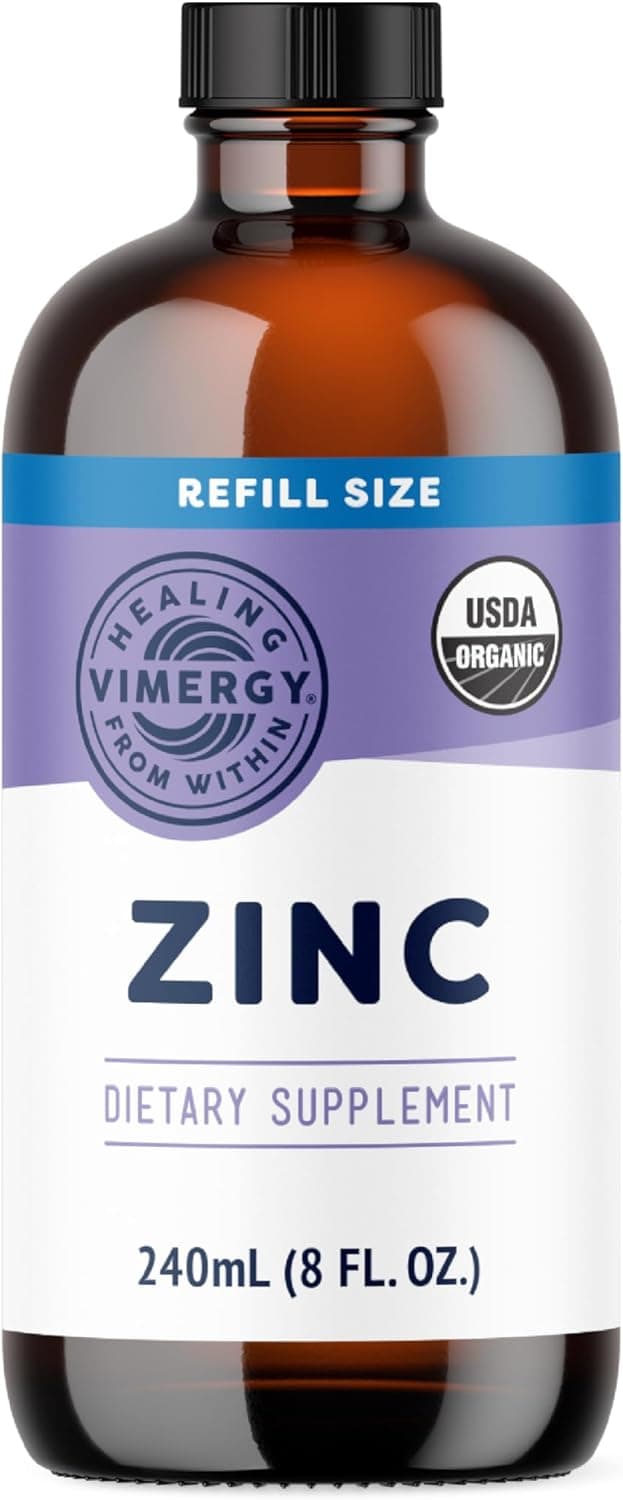 Vimergy Zinc Sulfate Liquid | Medical Medium #1 Choice & Immune Defense |120 Servings (240mL)