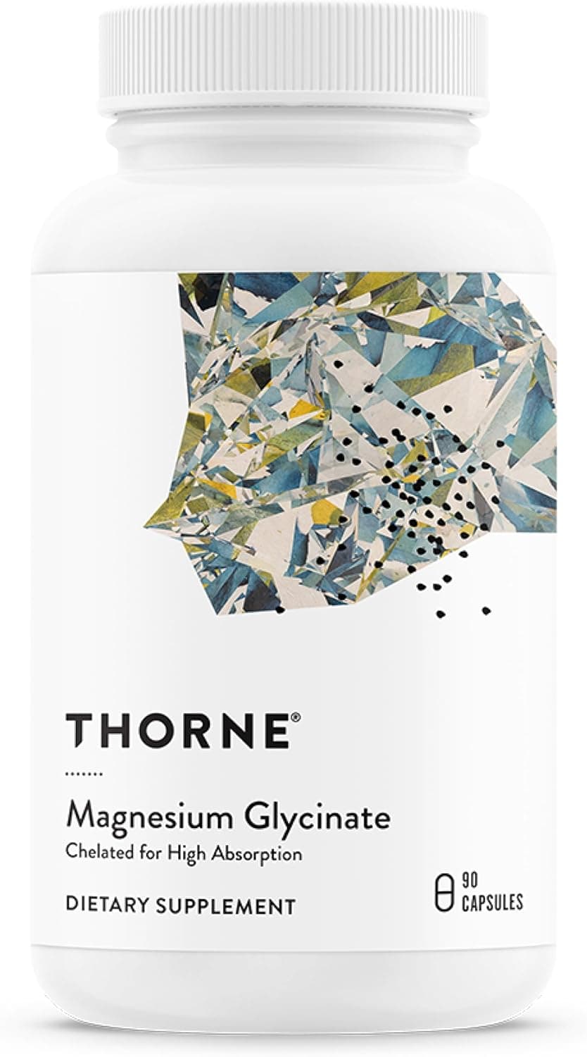 Thorne Magnesium glycinate | For Sleep, Anxiety & Cramps | 90 Servings