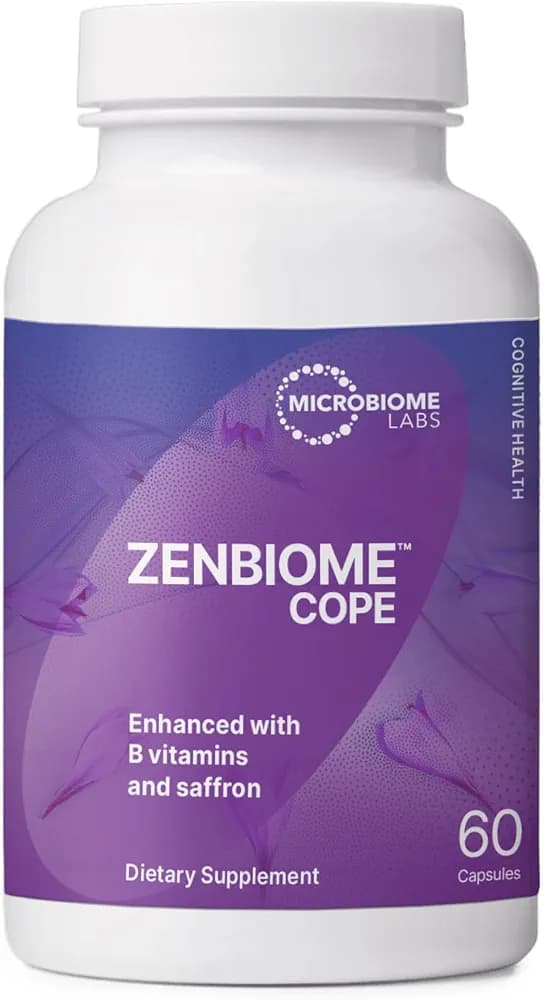 Zenbiome COPE Review | The "Psychobiotic" for Stress Relief | 60 Capsules