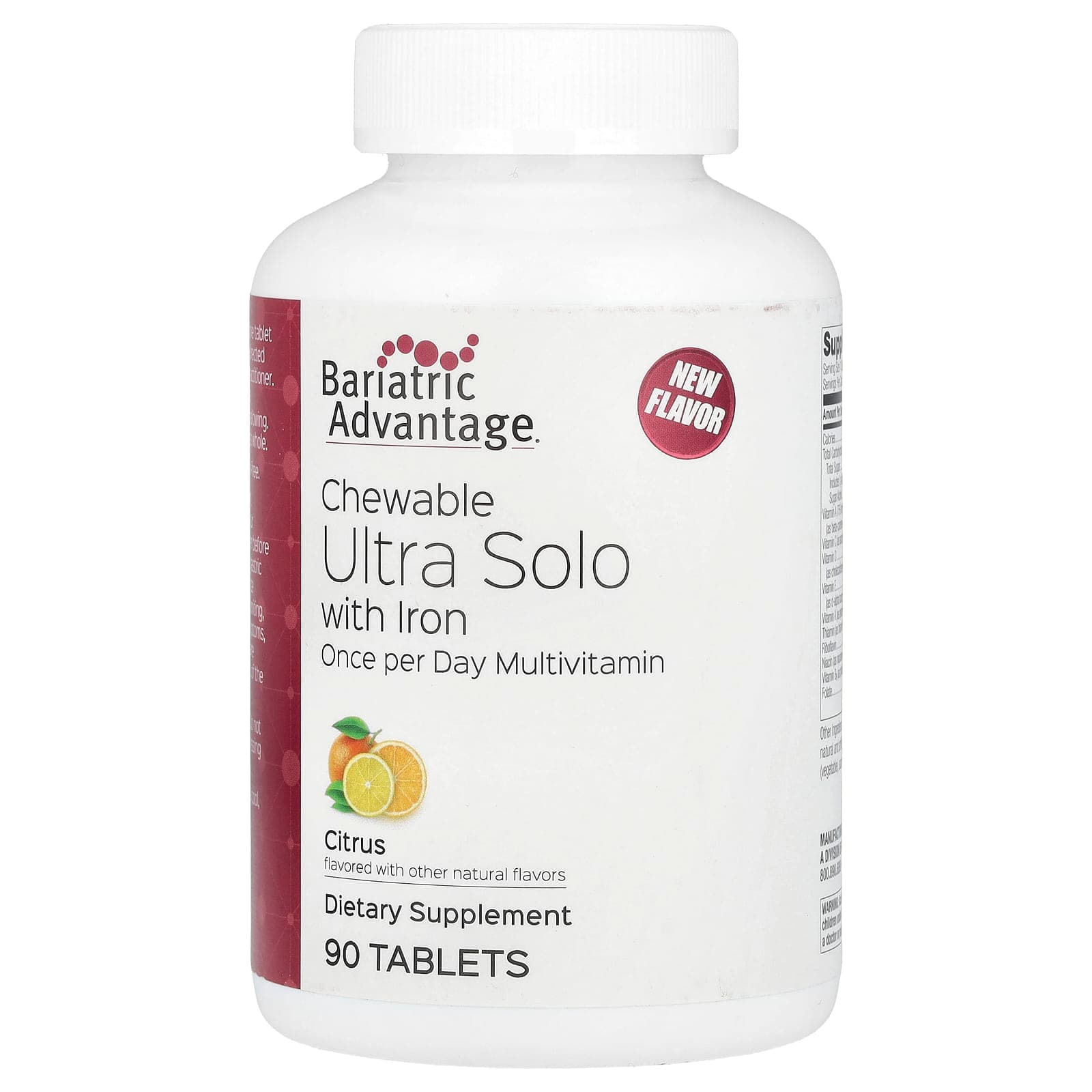 Bariatric Advantage Ultra Solo | 1-Daily Iron Multi | 90 Caps