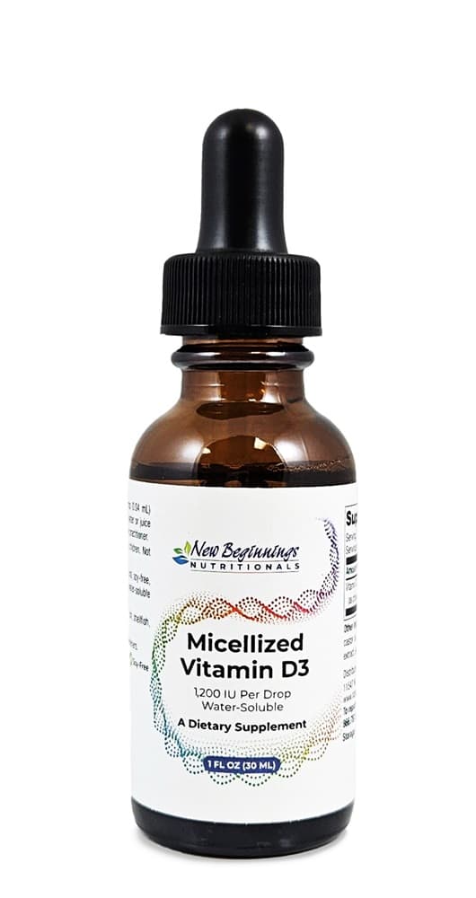 New Beginnings Micellized Vitamin D3 Review | Max Absorption Liquid | 30 ml