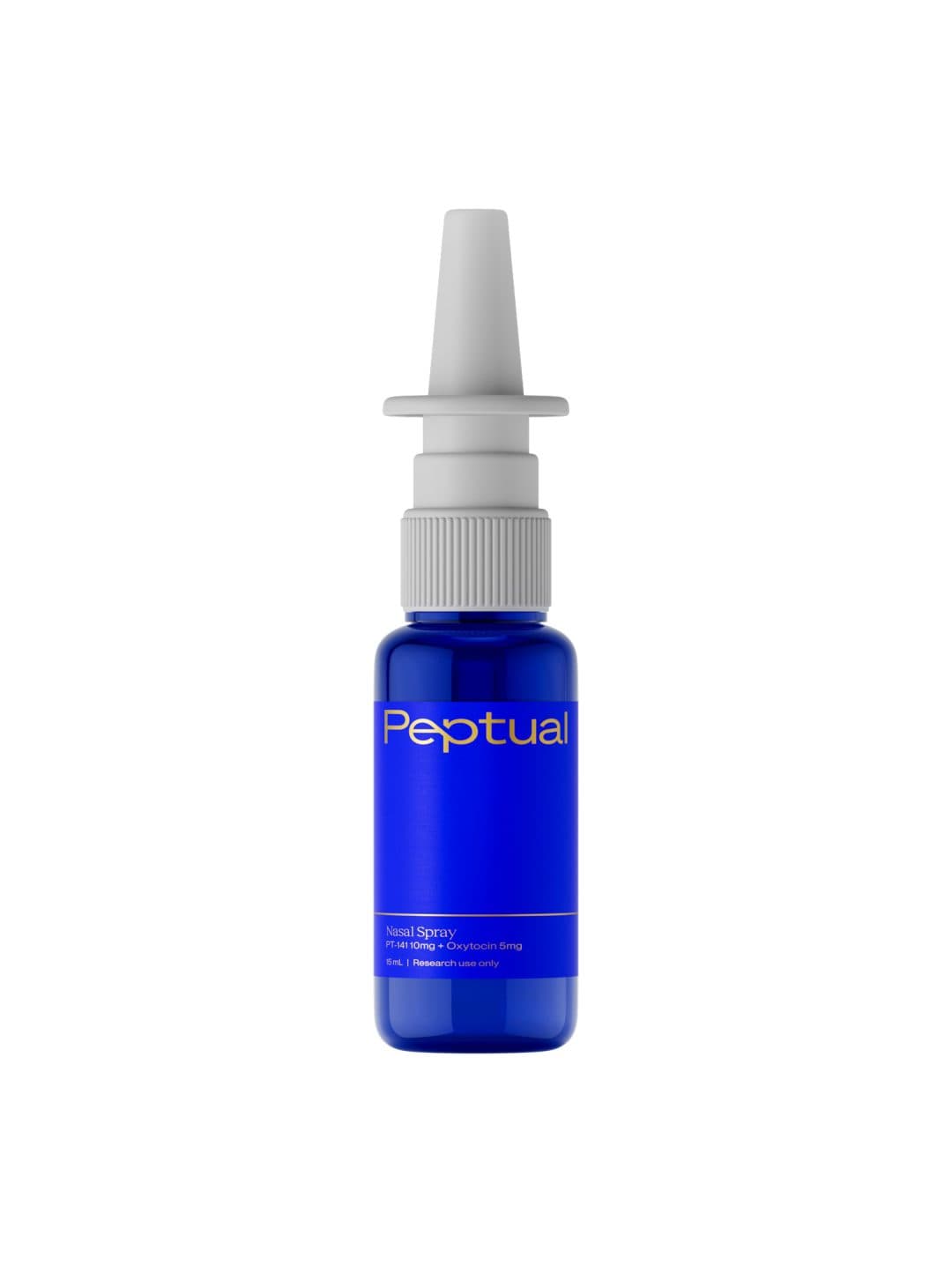 Peptual | PT-141 + Oxytocin Nasal Spray  | Libido & Bonding | 15mL Nasal Spray