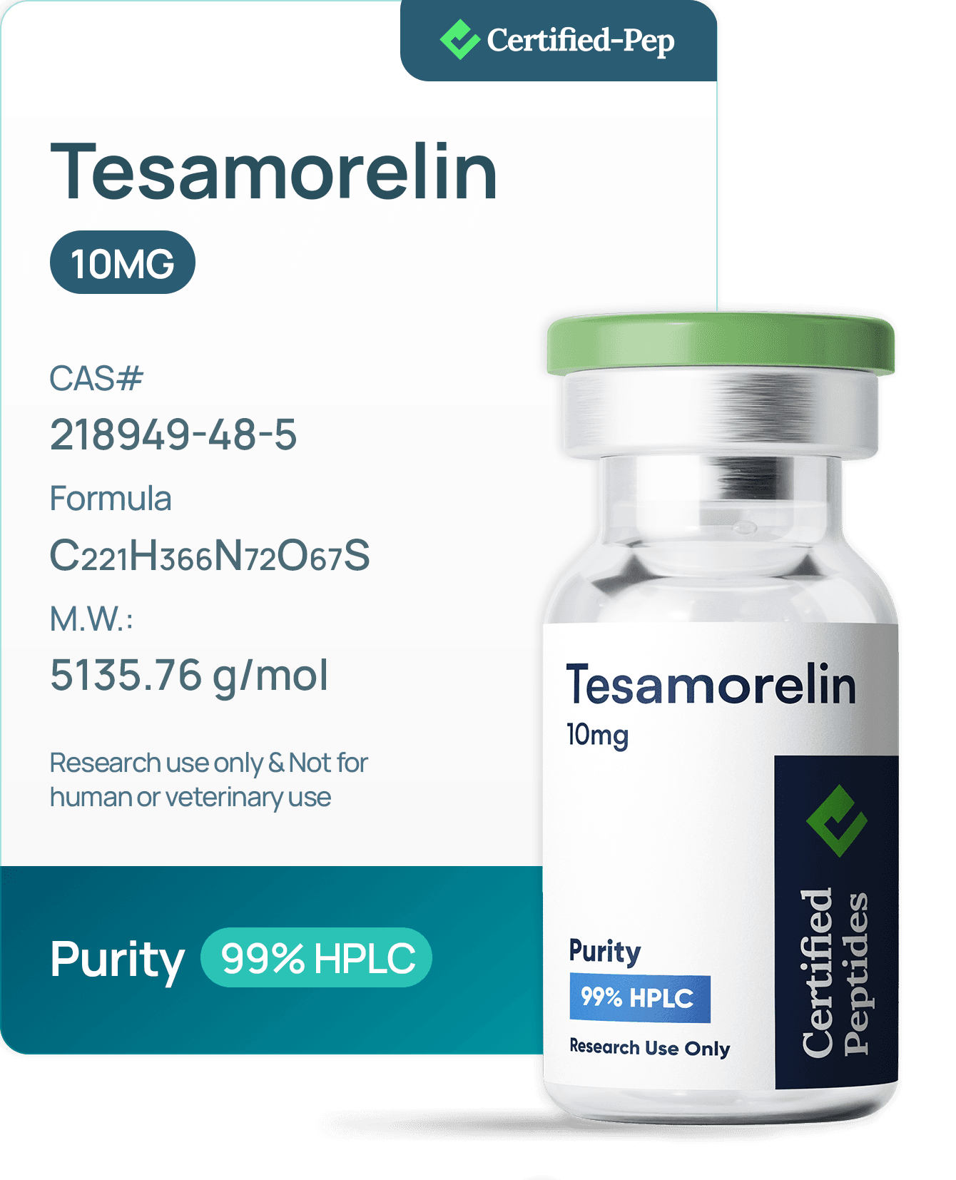 TESAMORELIN 10 MG