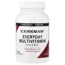 Everyday Multivitamin without A & D, 180 Capsules