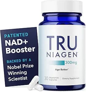 TRU NIAGEN Niagen NR 300mg | 30 Vegetarian Capsules