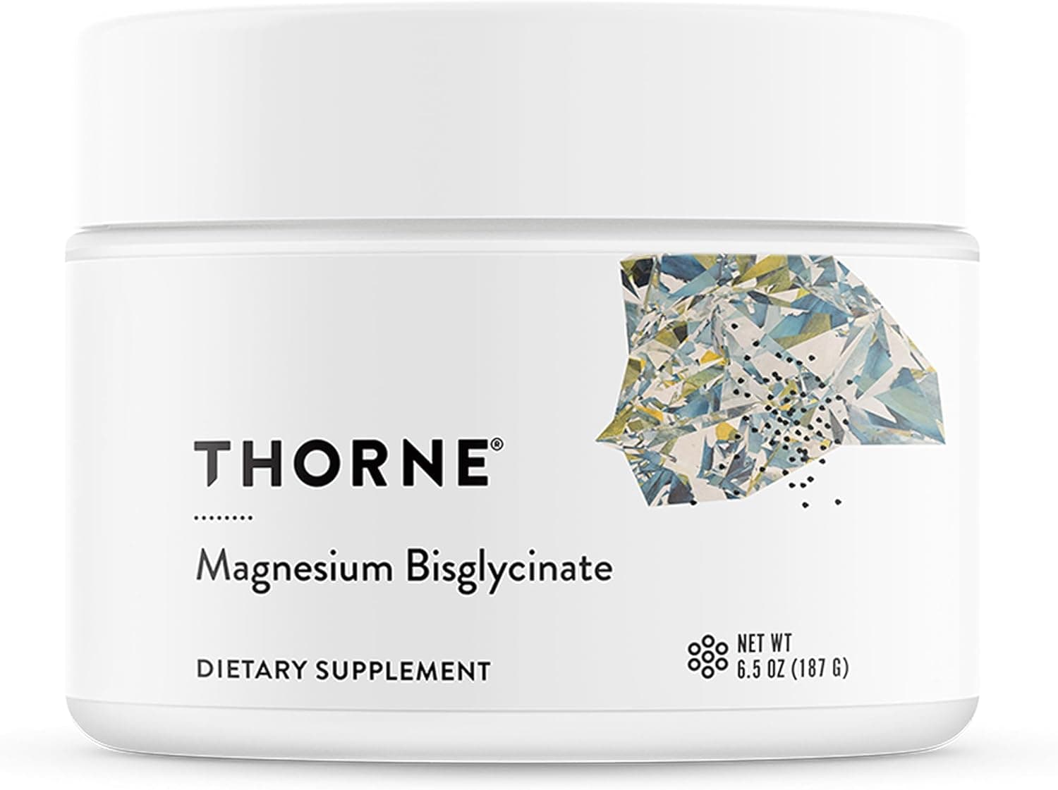 Thorne Magnesium Bisglycinate 200 mg | Supports Restful Sleep and Muscle Relaxation | 60 Servings