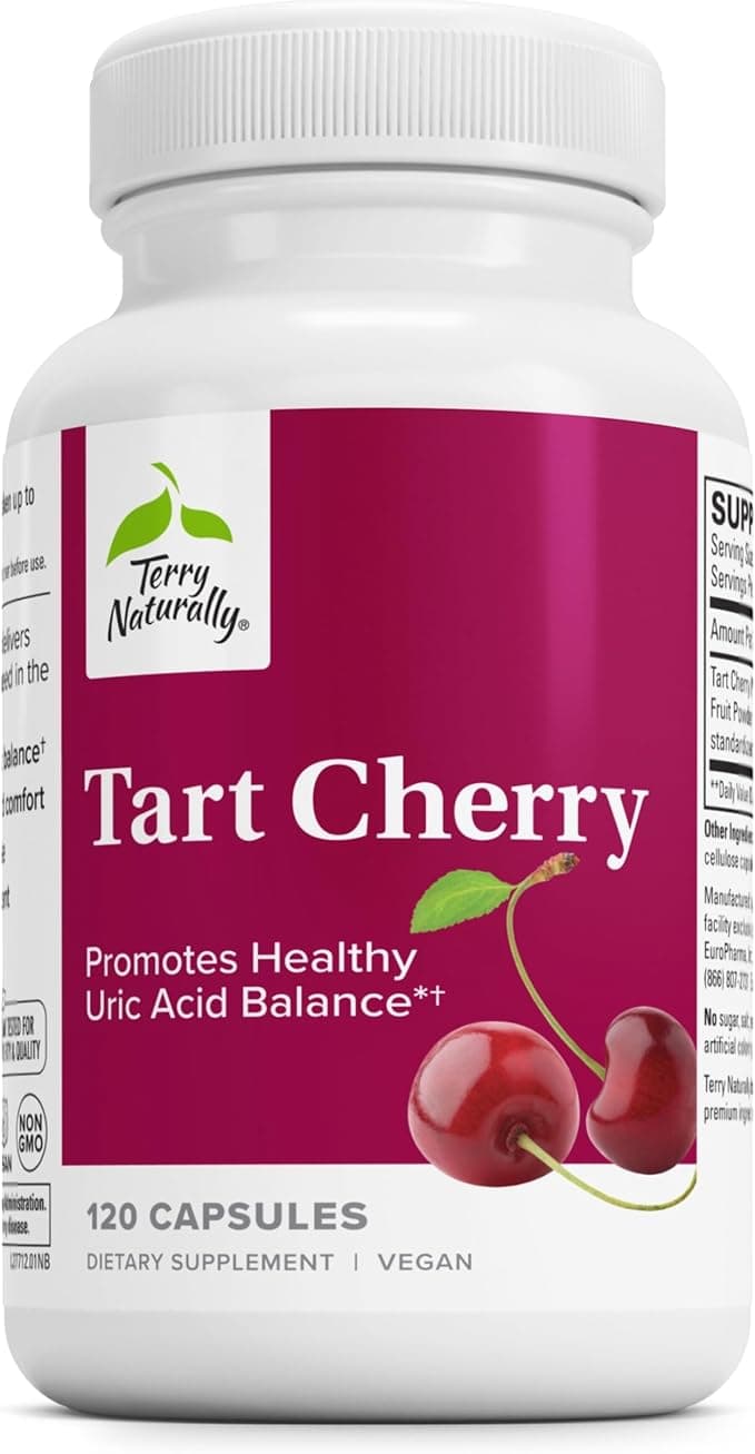 Terry Naturally Tart Cherry | 120 Capsules | Joint Support