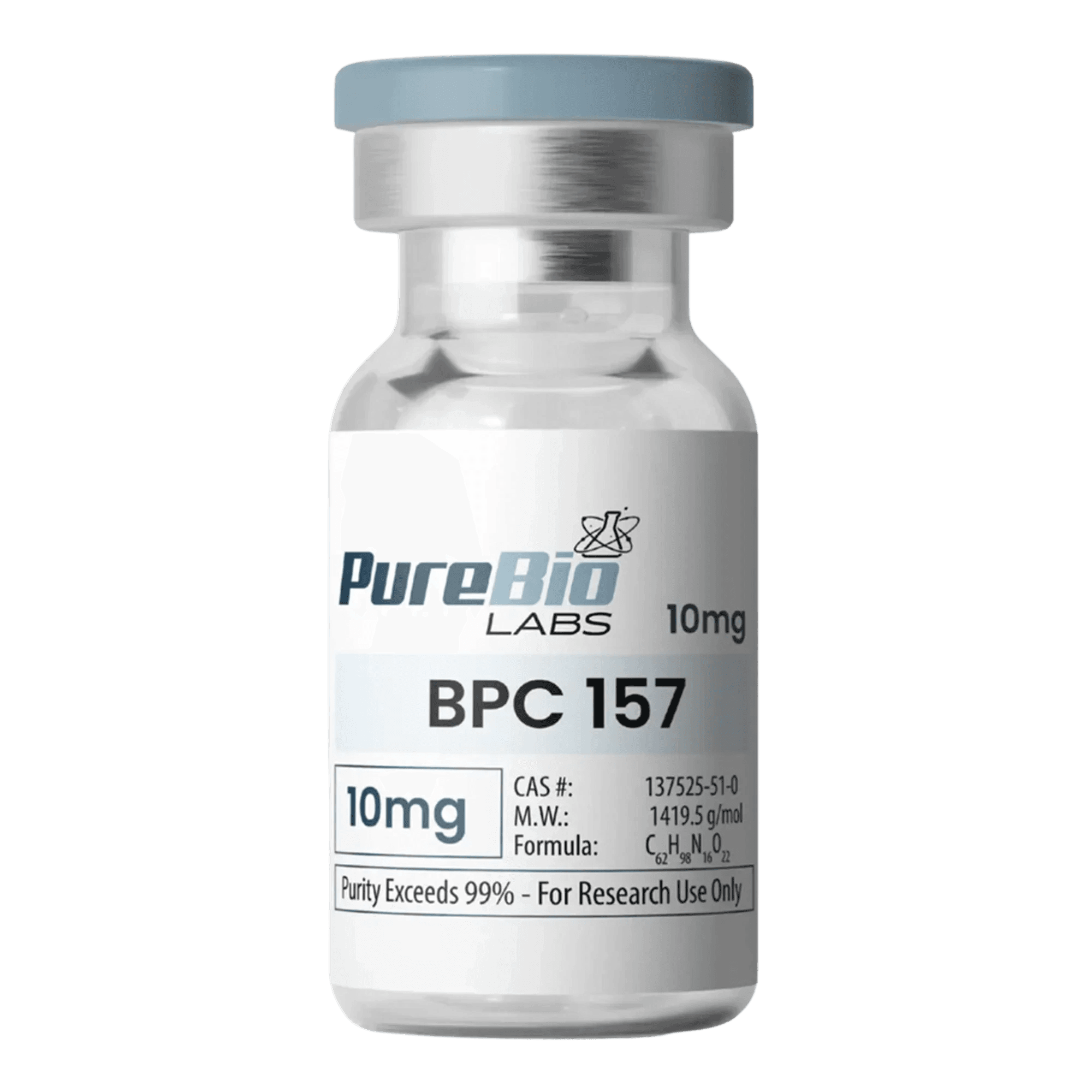 Pure Bio Labs BPC-157 Vial (5mg) | Tissue & Gut Support