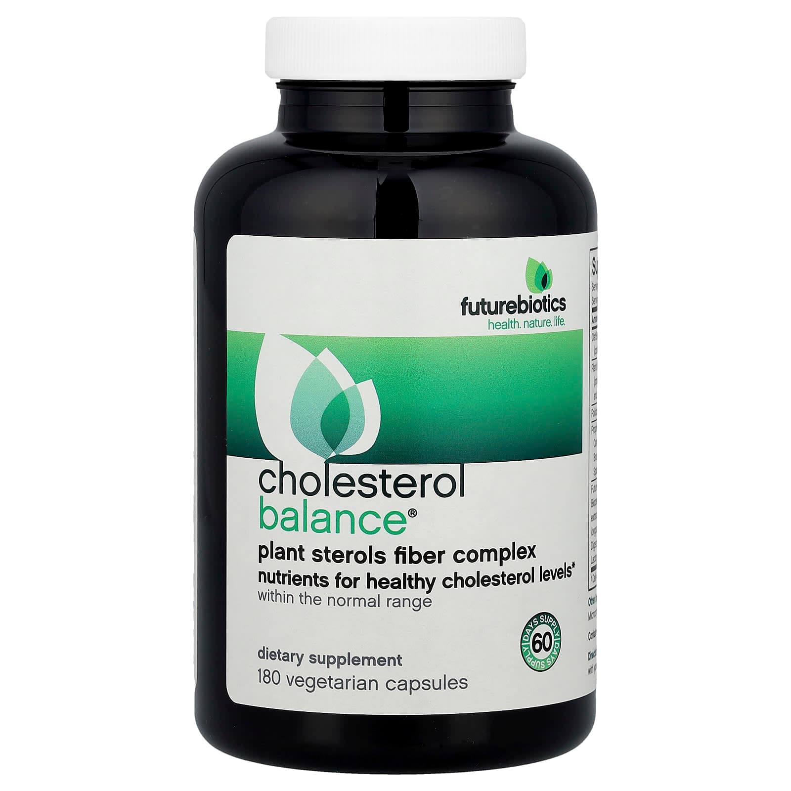 Futurebiotics Cholesterol Balance® | 180 Vegetarian Capsules