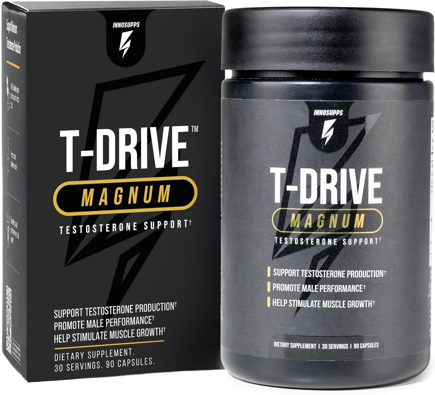 Inno Supps T-Drive Magnum Men’s Vitality Support – 90 Capsules