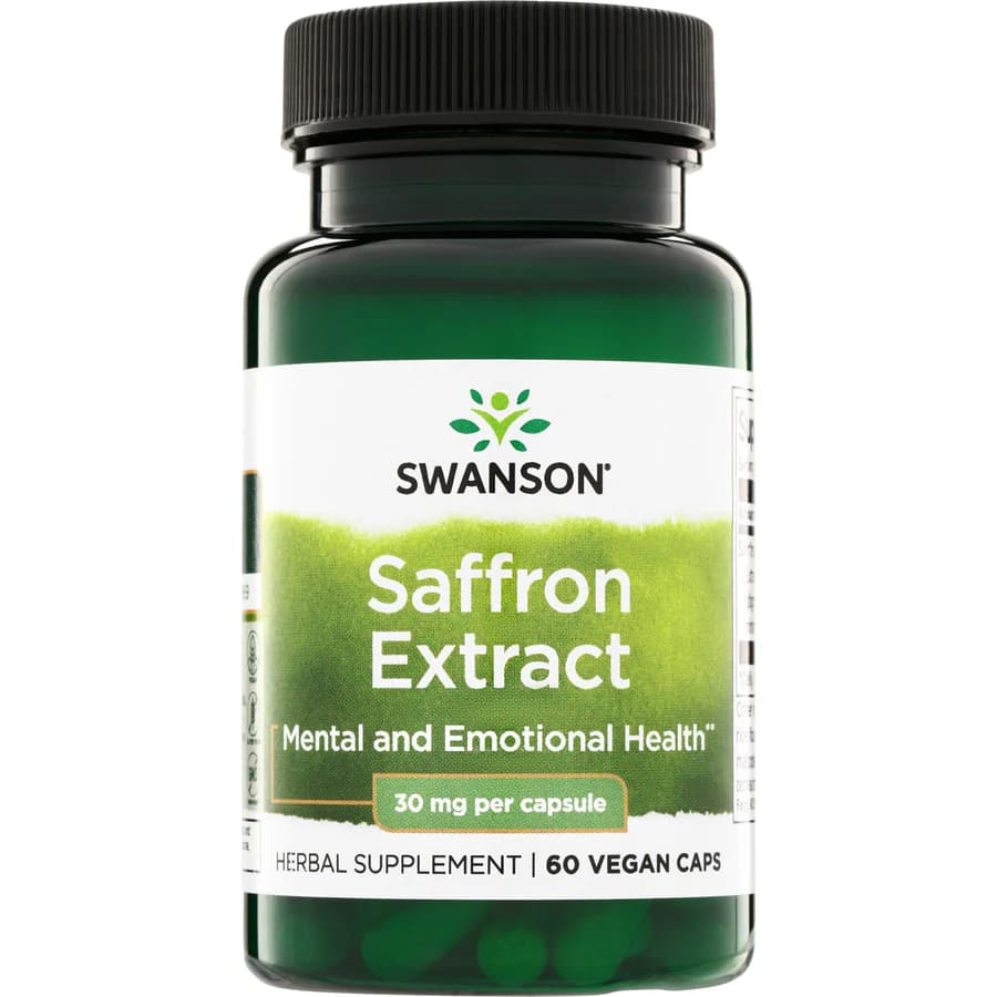 SWANSON SAFFRON EXTRACT 30 MG - 60 VEGAN CAPS
