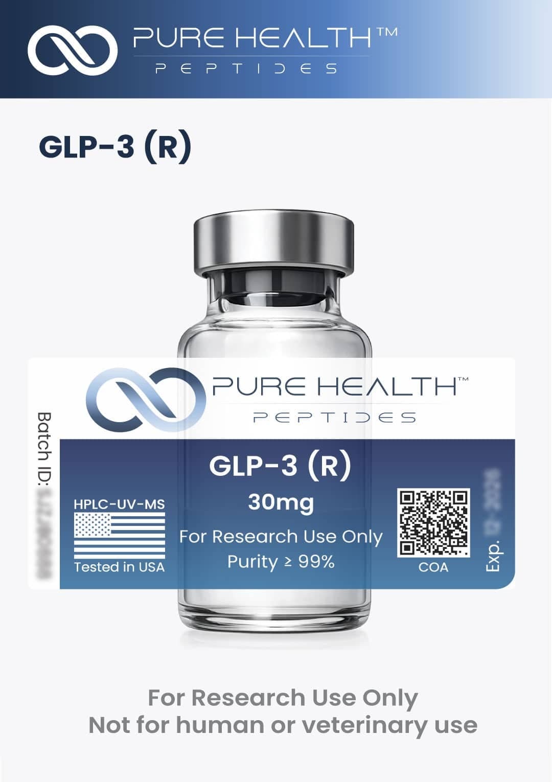 Licensed Peptides | GLP-3 Retatrutide 60 mg