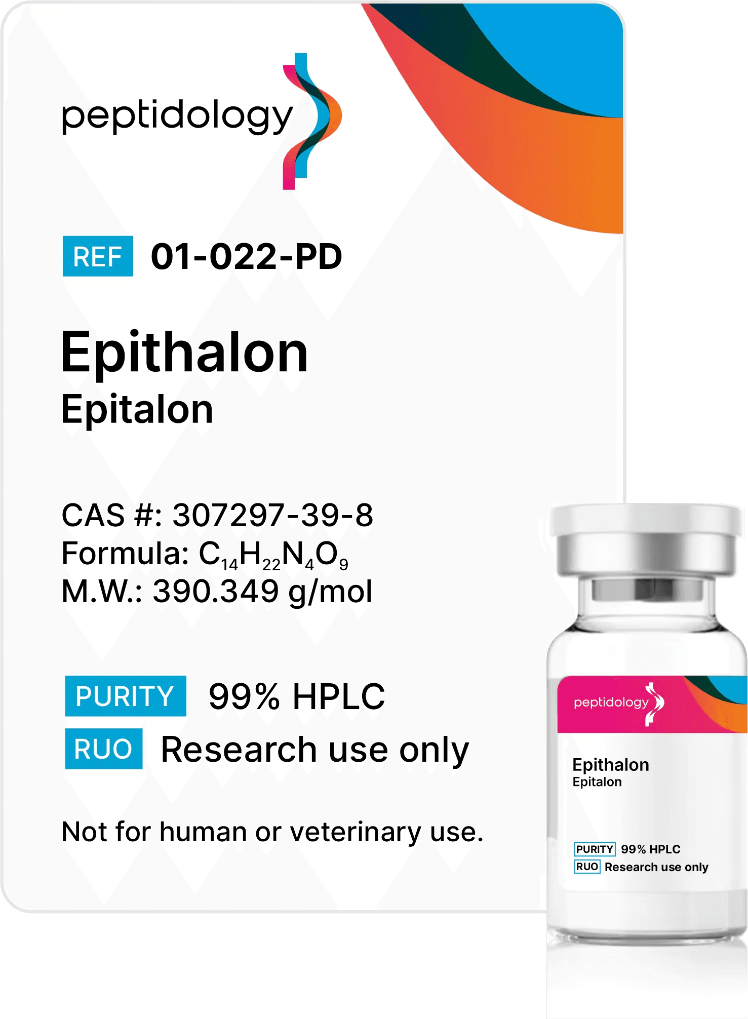 Peptidology | Epithalon 60 mg