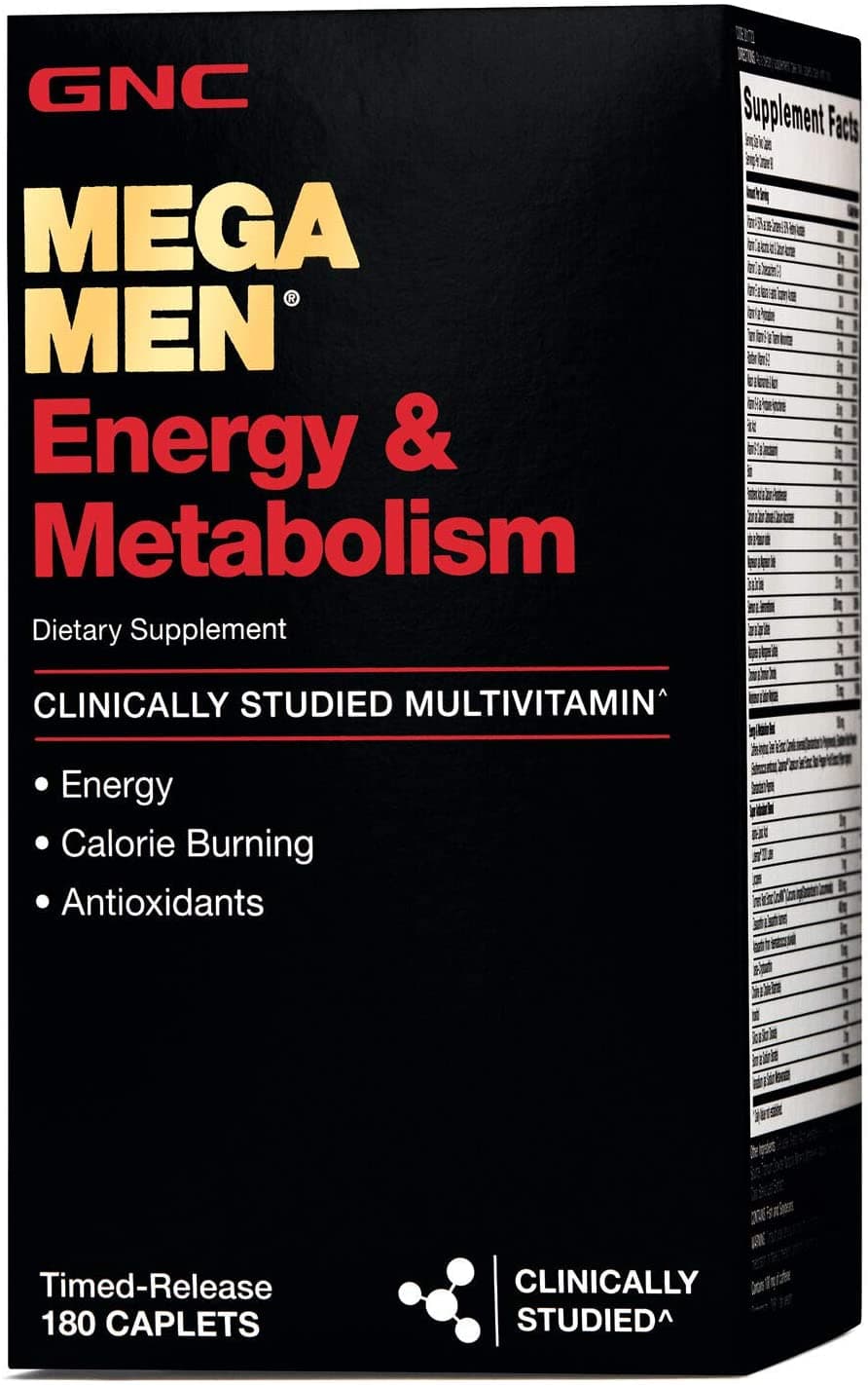 GNC GNC Mega Men Energy & Metabolism Multivitamin | 180 Count