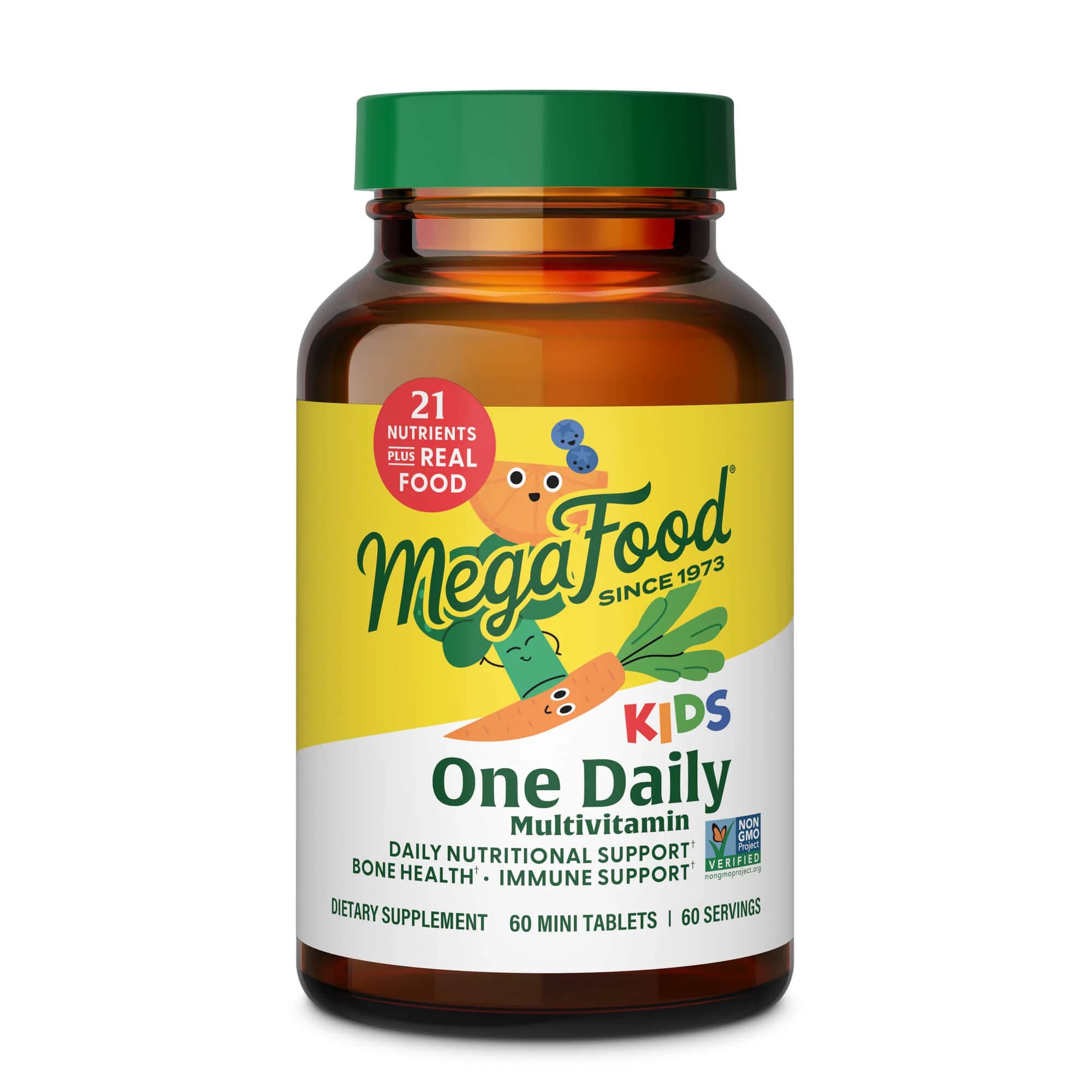 MegaFood MegaFood Kids One Daily Multivitamins, 60 Mini Tablets