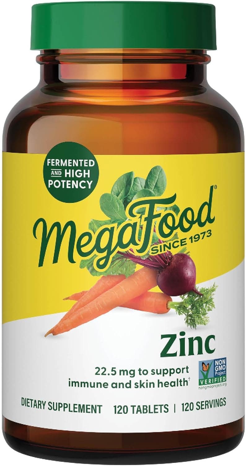 MegaFood MegaFood Zinc bisglycinate (organic), 120 Tablets