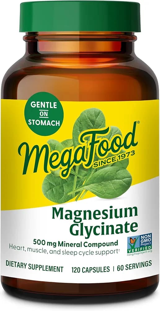 MegaFood MegaFood Magnesium Glycinate 500mg | 120 Tablets