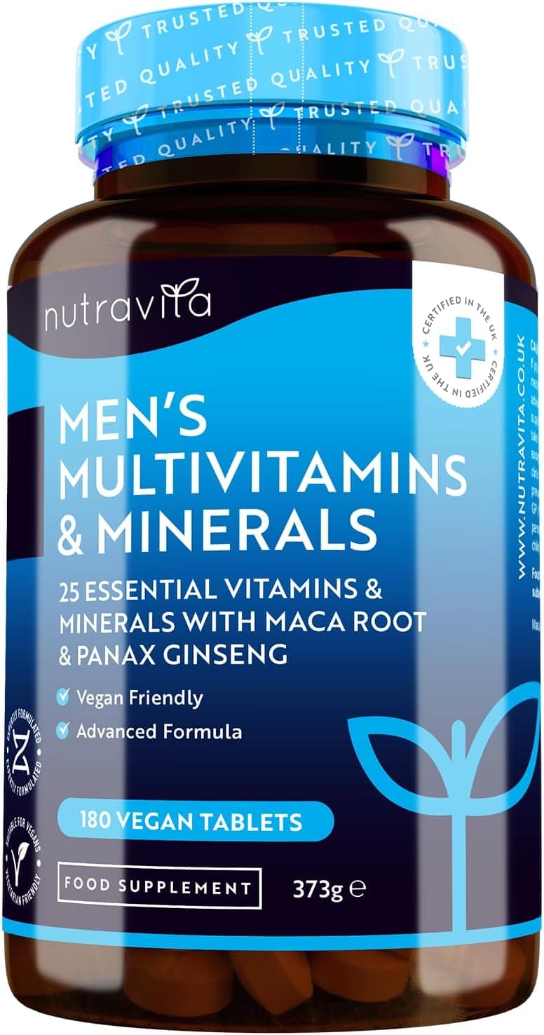 Nutravita Nutravita Men's Multivitamins and Minerals |180 Tablets
